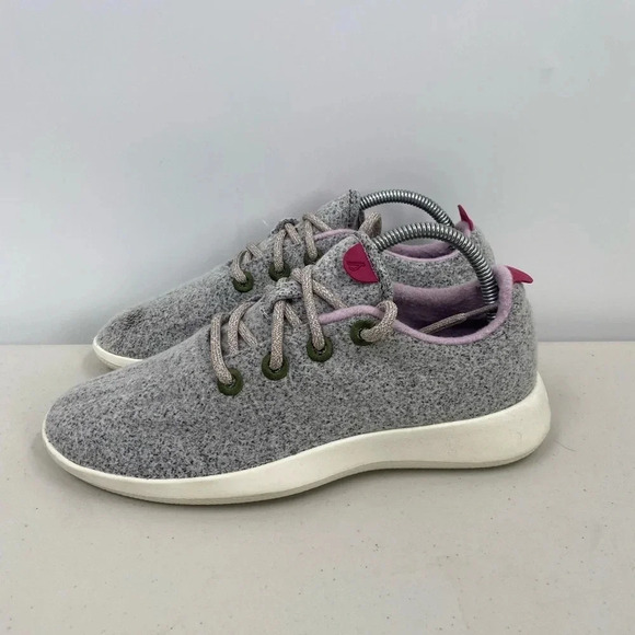 Allbirds Wool Runners WR W9 Women’s Gray/lavander 0121NV1 Sneakers Sz 9 - Picture 1 of 8